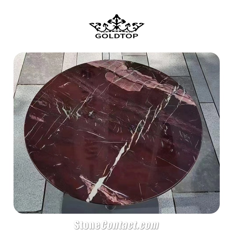 LUXURY POLISHED CLEAR TEXTURE MARBLE TABLE TOP