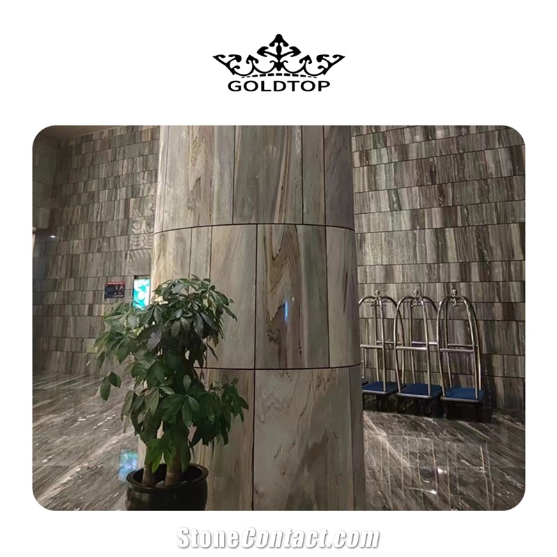 PALISSANDRO BLUE MARBLE GLOSSY SLABS NATURAL FLOOR TILES