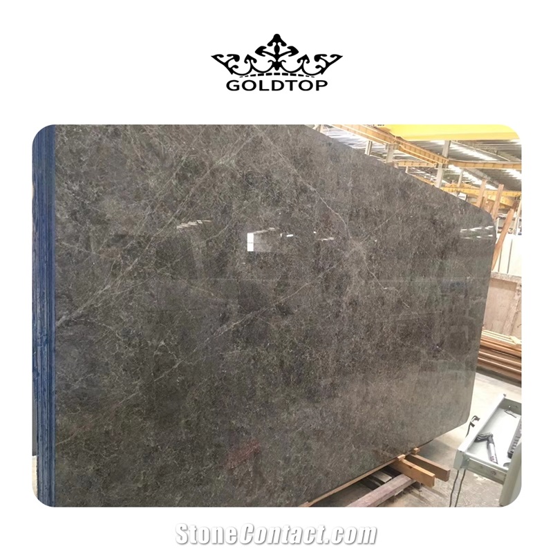 TUNDRA GREY MARBLE TILES SLABS POLISHED SURFACE