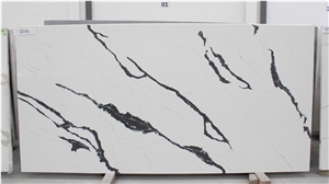 Panda White Calacatta Quartz Philippines Badan Compac Similar