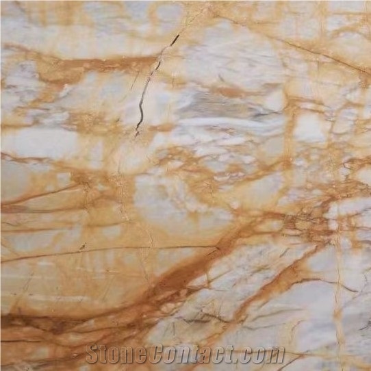 Italy Giallo Siena Marble Slab