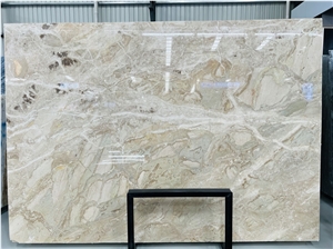 Polished Italy Breccia Oniciata Rosato Marble Slab