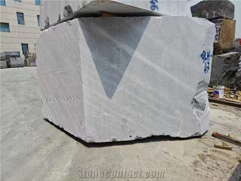 Italian Florence Grey Marble Block Light Color New Arrive