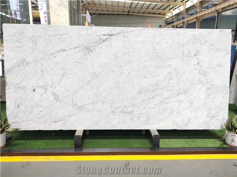 Italy Blanc De Carrare Marble Slabs Tiles Polished