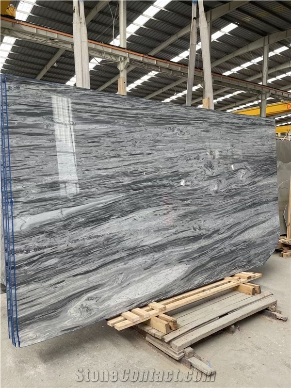Italy Florence Grey Marble Bardiglio Carrara Slabs Tiles