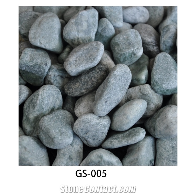 GS-005 Green Color Ball Pebble Stone