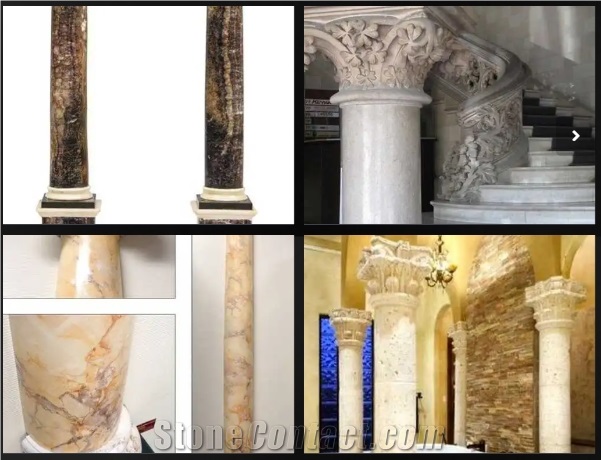 Egyptian Marble Column