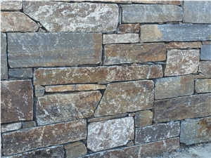 MARRON BRONCE Quartzite Masonry