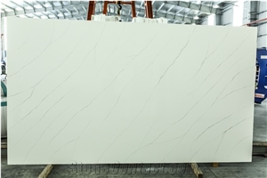 LQ-832  Hot Selling Popular Quartz Slab Vietnam Calacatta