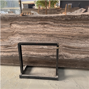 Silver Grey Travertine For Home Decoration