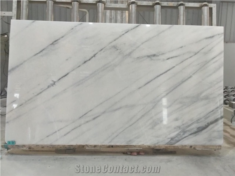 Carrara Viet Nam Marble Big Slabs - Polished Finish