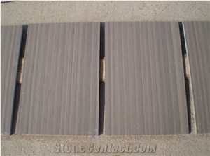 China Purple Sandstone Slabs & Tiles,Wooden Vein Sandstone