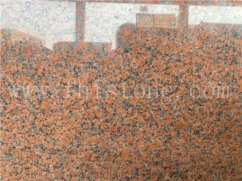 G562 Granite Polished Step China Maple Red Granite