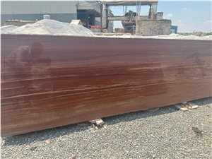 Red Teakwood Sandstone Slabs