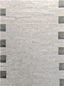 Salty White Marble Ledge Stone