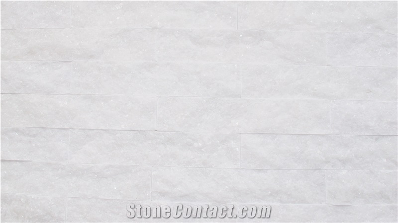 Salty White Marble Split Wall Panels