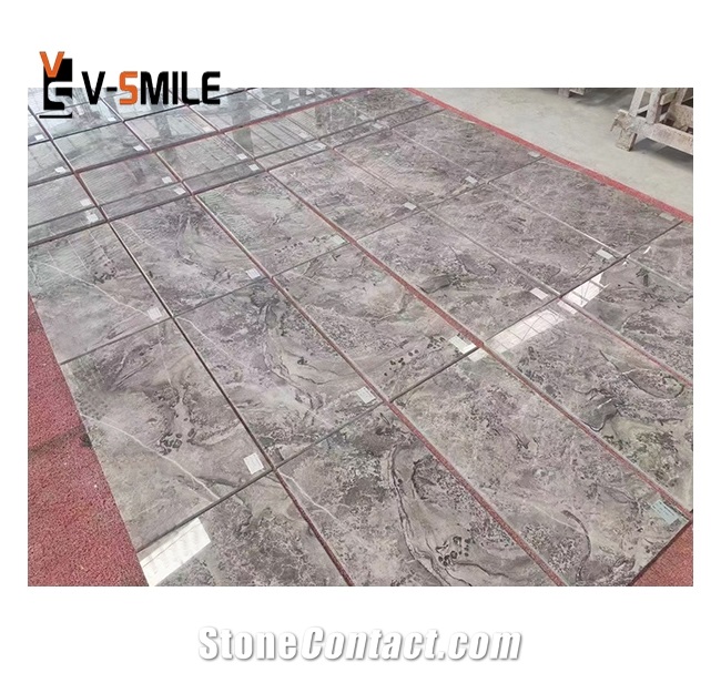 Ink Grey Marble For Indoor Wall Interior Decoration