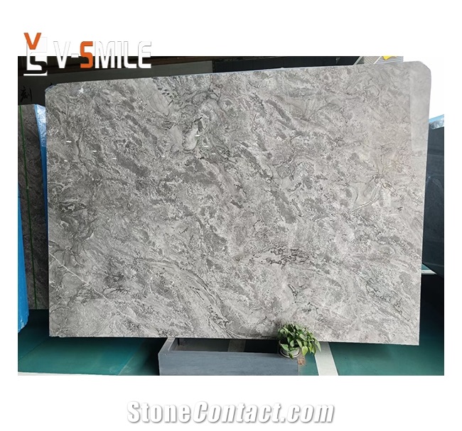 Ink Grey Marble For Indoor Wall Interior Decoration
