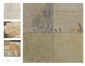 Mint Fossil Sandstone Tiles