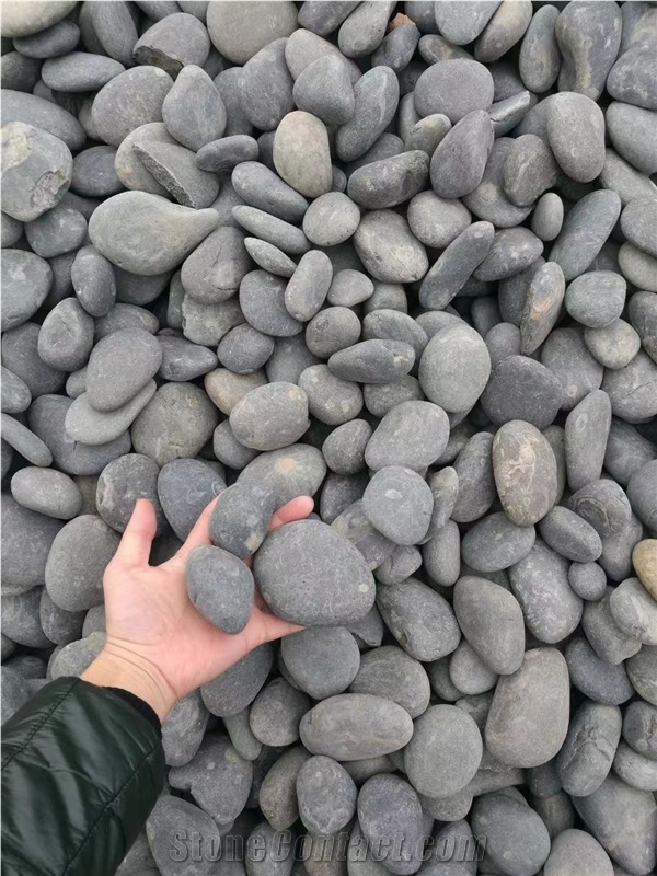 Grey Pebbles Lancaping Stones Garden Stones Decorative Stone