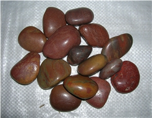 Red Pebbles, Landscape Pebbles, Decorative Stone