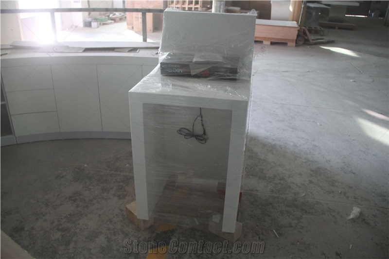 Artificial Stone Countertop Custom Solid Surface Kitchen Top