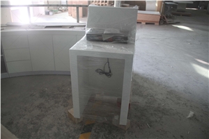 Artificial Stone Countertop Custom Solid Surface Kitchen Top