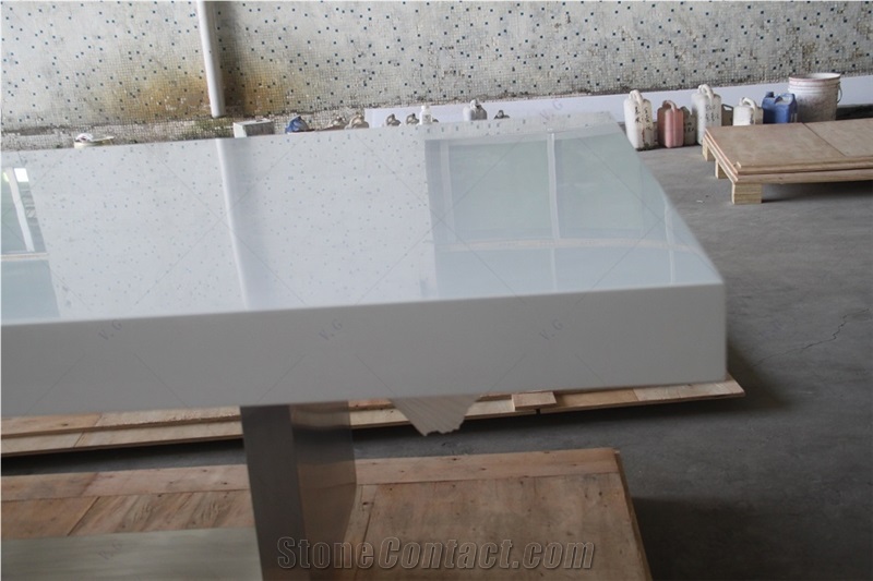 Artificial Stone Solid Surface Furniture Meeting Room Table