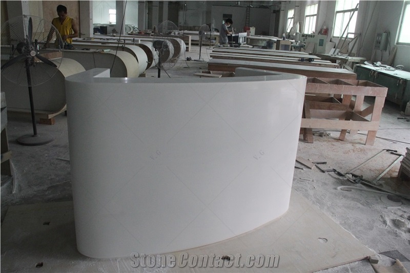 China Solid Surface Factory Made Home Small Tall Bar Counter
