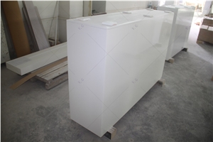 Pure Acrylic Solid Surface Airport Project Dispaly Counters