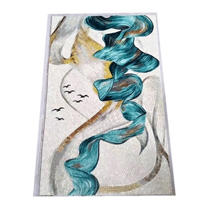 Decorative Glass Mosaic Art Painting Mosaic For Sale