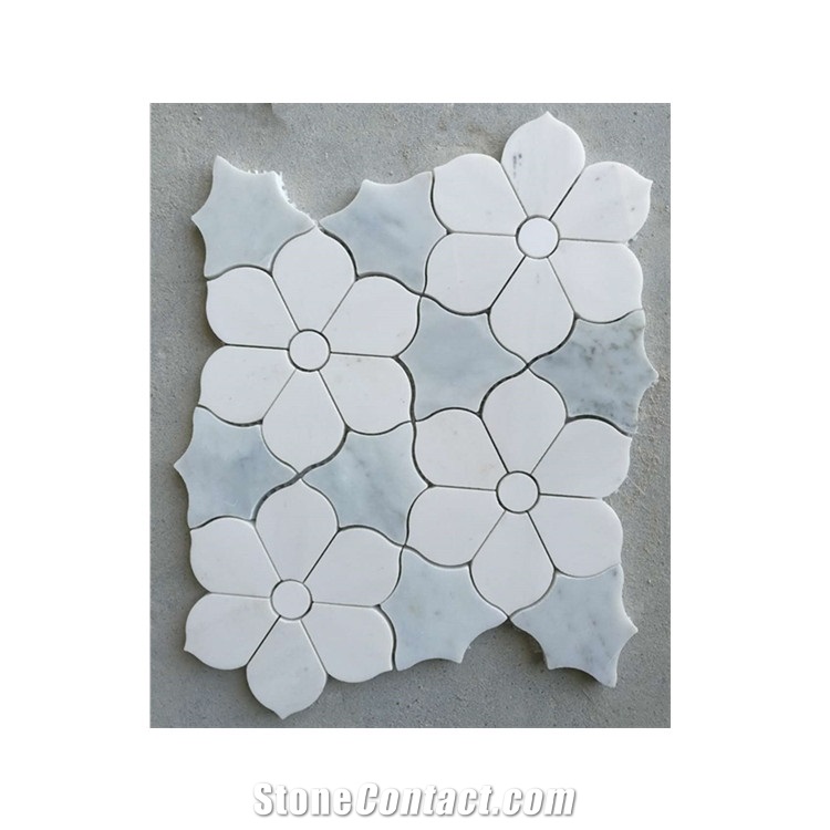 Decorative Mosaic Flower Pattern Mosaic Tiles