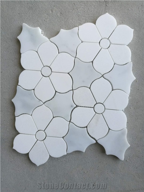 Decorative Mosaic Flower Pattern Mosaic Tiles