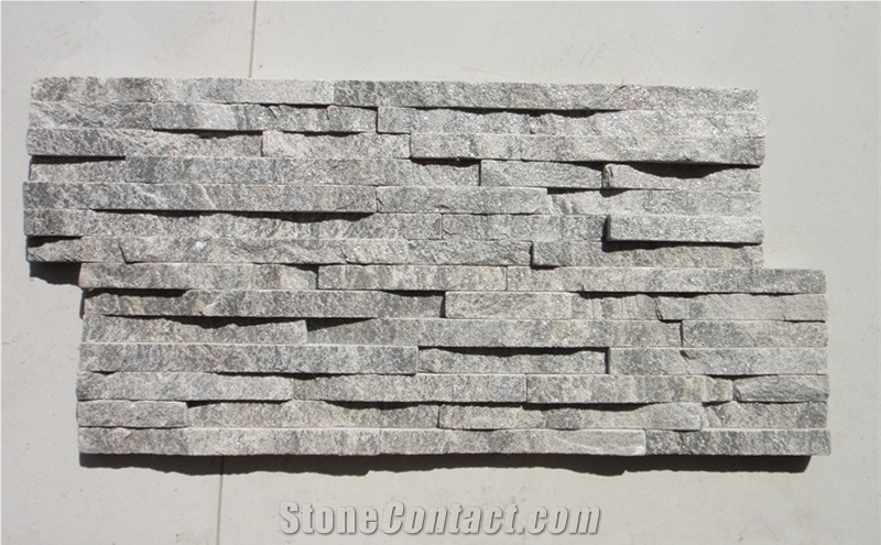 Grey Quartzite Wall Panels Wall Cladding Veneer