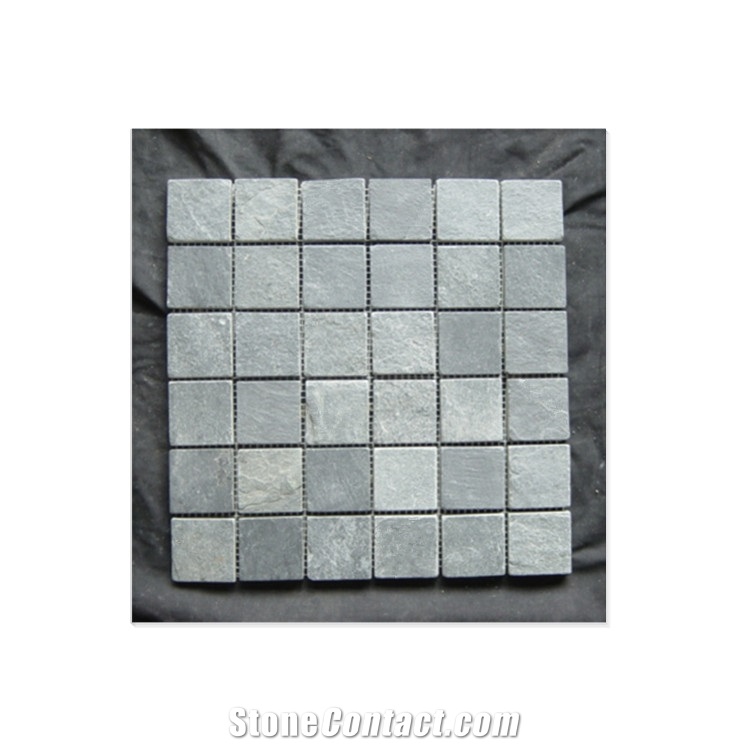 Mosaic Tiles Natural Slate Mosaic Pattern