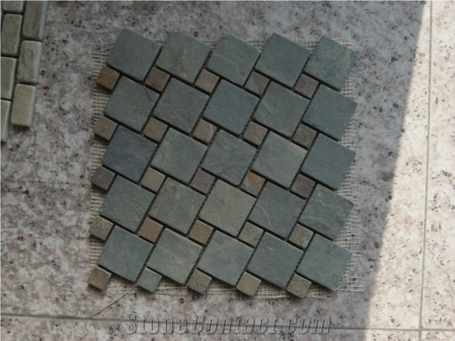 Mosaic Tiles Slate Mosaic Pattern For Sale