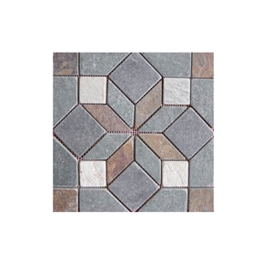 Mosaic Tiles Slate Mosaic Pattern Wall Mosaic