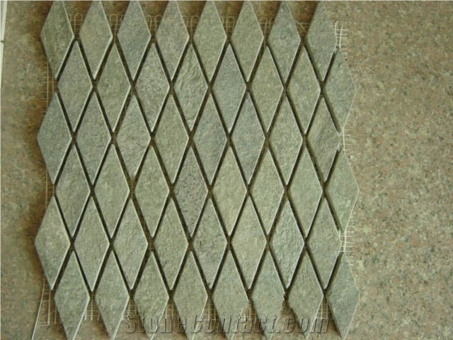 Natural Slate Pattern Floor Stone Mosaic Slate Mosaic
