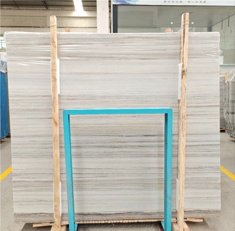 China Crystal Wooden Marble Slab&Tiles For Project