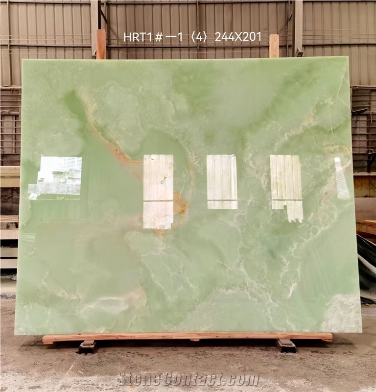 Green Onyx Slab&Tiles For Home Decoration