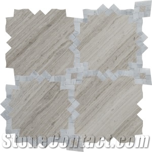 Mosaic Tiles,Waterjet Mosaic Design For Wall&Floor