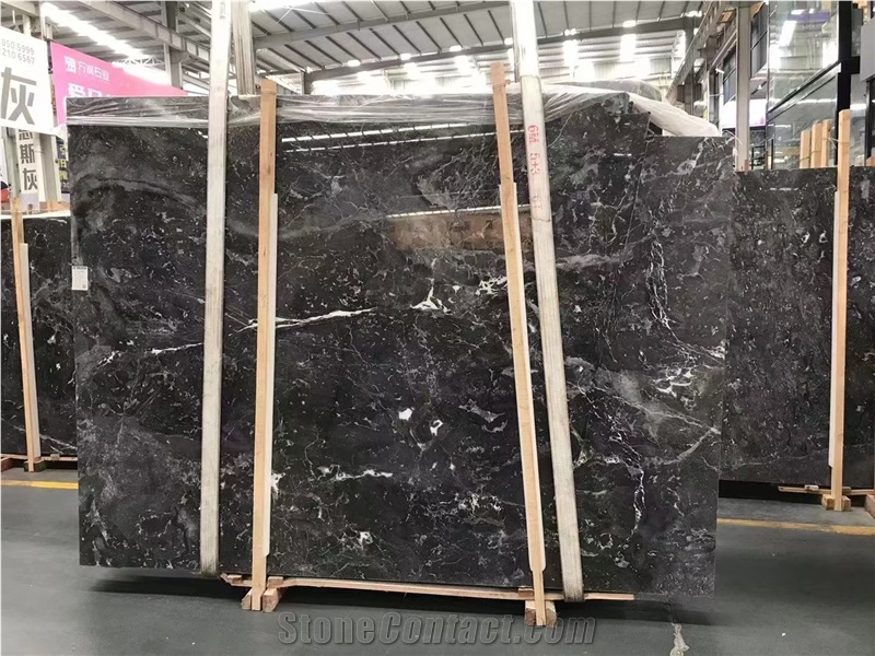 New Arrival Romantic Grey Marble Slab&Tiles For Project