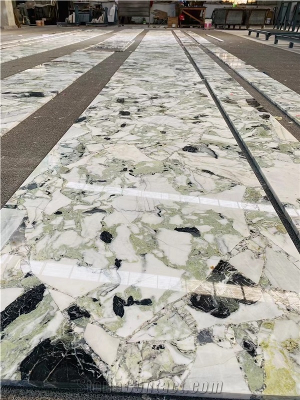 Primavera Marble Slab&Tiles For Hotel Project