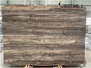 Travertino Silver Slab&Tiles For Hotel Project