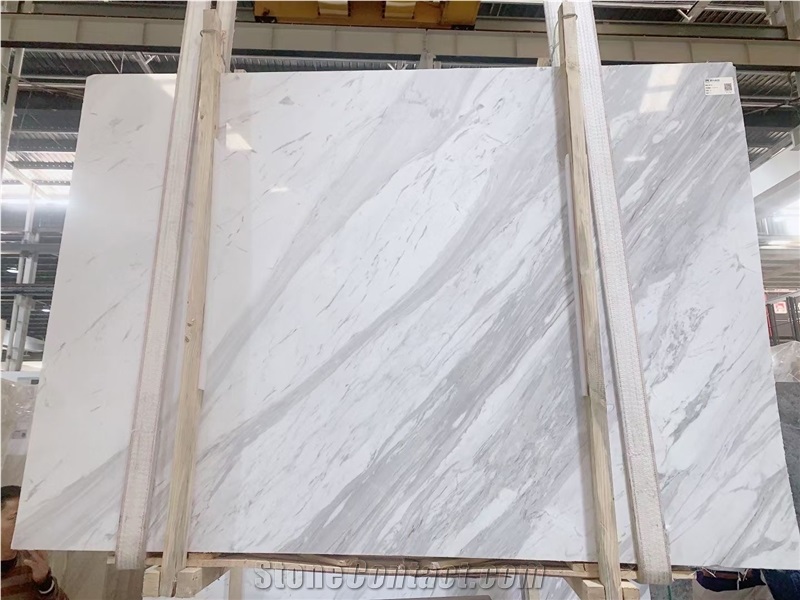 Volakas Bianco Marble Slab For Home Decoration