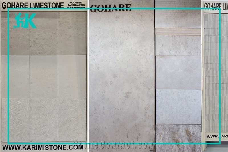 Gohare Limstone Tile & Fossile Limestone Tiles