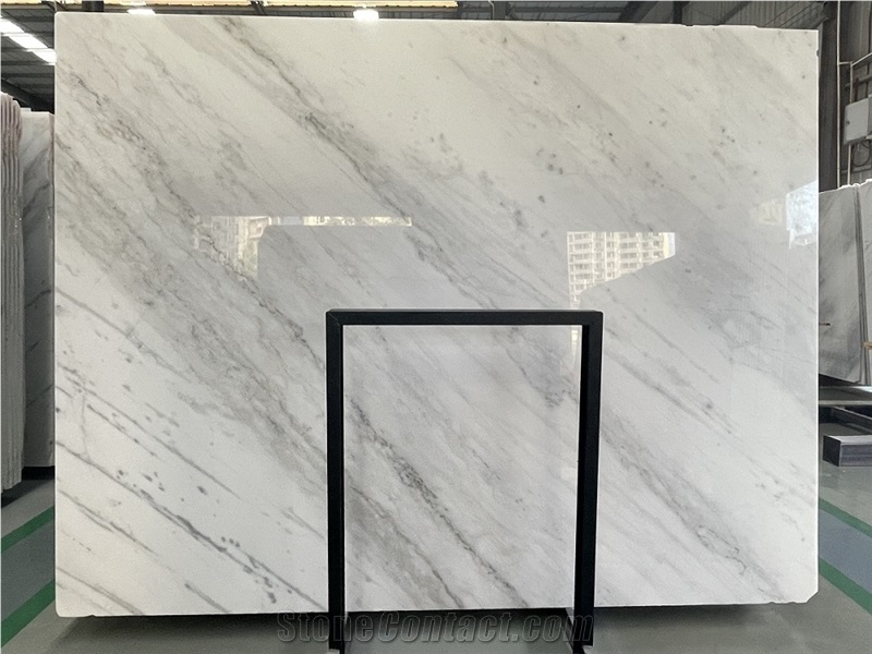 Guangxi Grey Marble Slabs 1.8Cm Thickness For Design