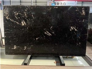 Black Quartzite Slabs Tiles