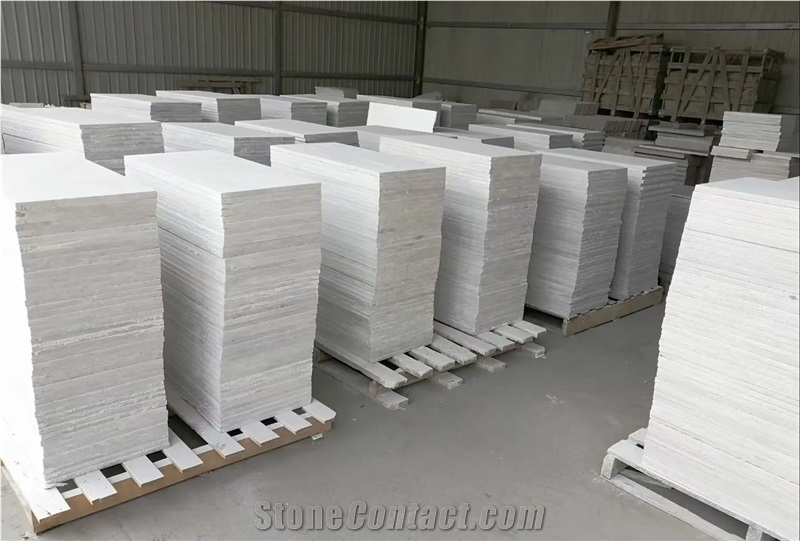 Hot Sale White Quartzite Flamed From China