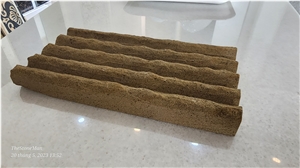 Beige Sandstone Rigato Finishing Stone Veneer